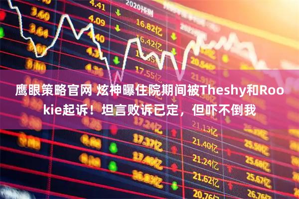鹰眼策略官网 炫神曝住院期间被Theshy和Rookie起诉！坦言败诉已定，但吓不倒我