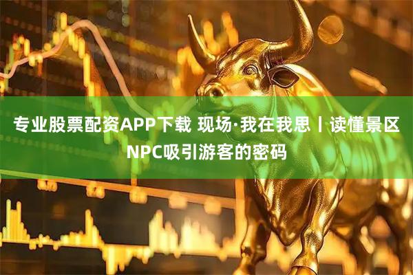 专业股票配资APP下载 现场·我在我思丨读懂景区NPC吸引游客的密码